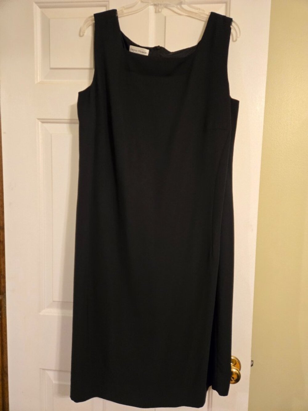 Rena Rowan black sheath dress